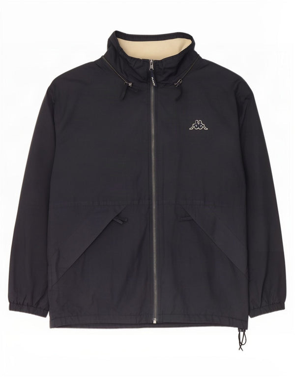 Kappa Vendbar Damejakke UK 42 XL Navy Blue