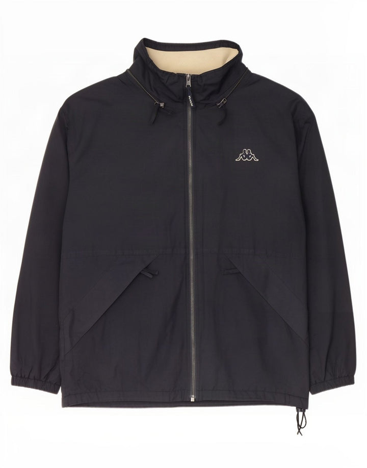 Kappa Vendbar Damejakke UK 42 XL Navy Blue