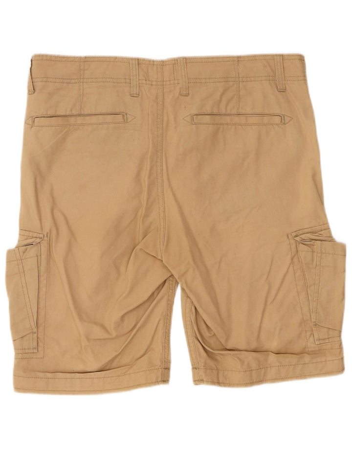 JACK & JONES Herre Cargo Shorts Medium W32 Beige Bomuld