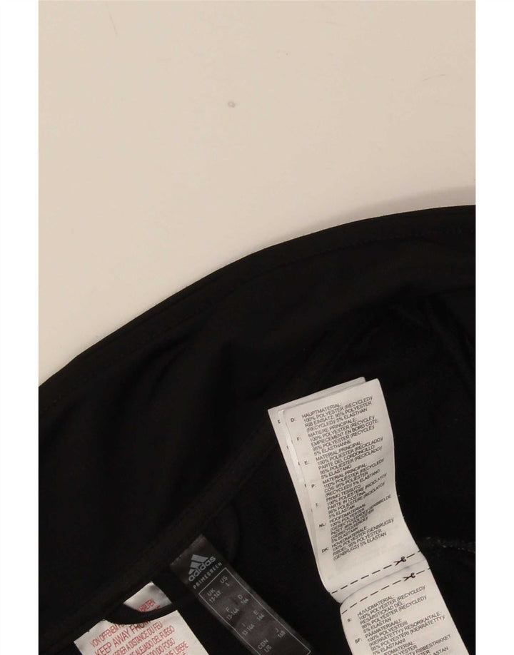 Adidas Drenge Træningsdragt Topjakke 13-14 År Sort Polyester
