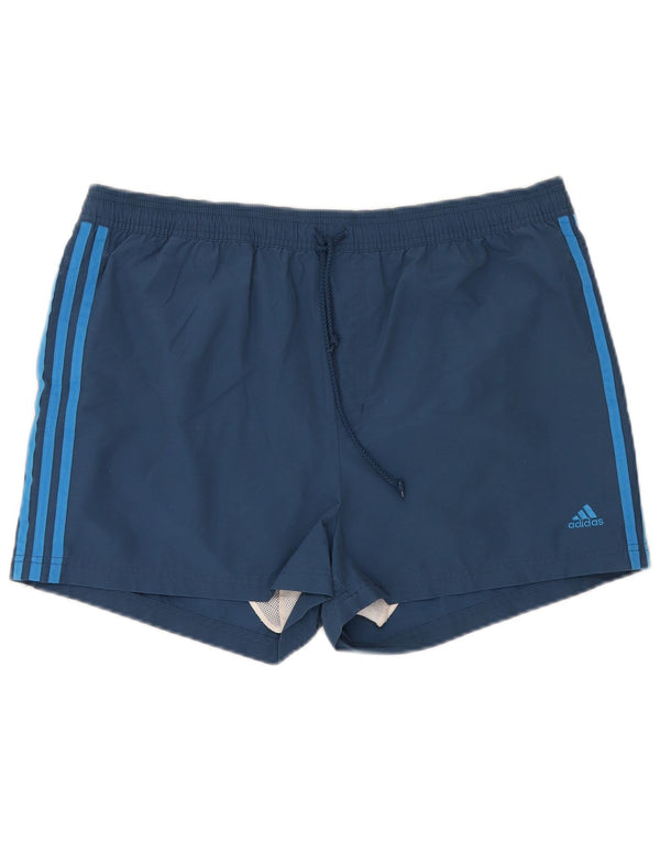 ADIDAS Badeshorts til mænd XL Blå Bomuld