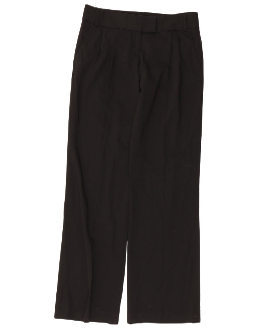 French Connection Dame Pegged Suit Trousers UK 10 Small W32 L32 Black