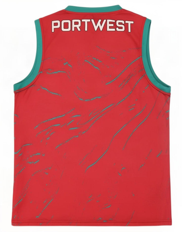 O'Neills herre grafisk vest top XL rød stribet polyester