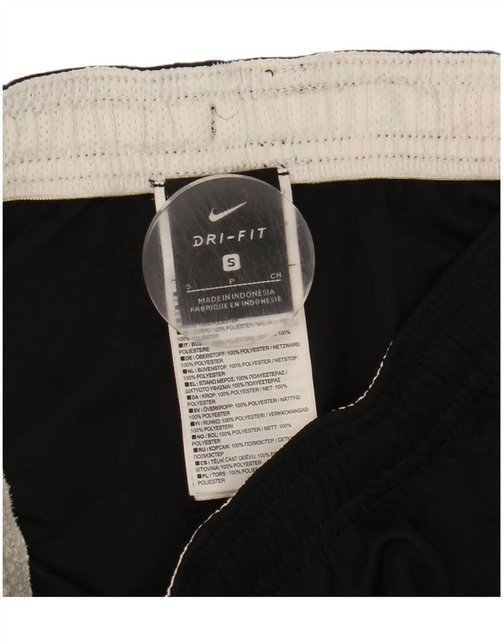 Nike Dri Fit sportsshorts til mænd Small Black Colourblock Polyester