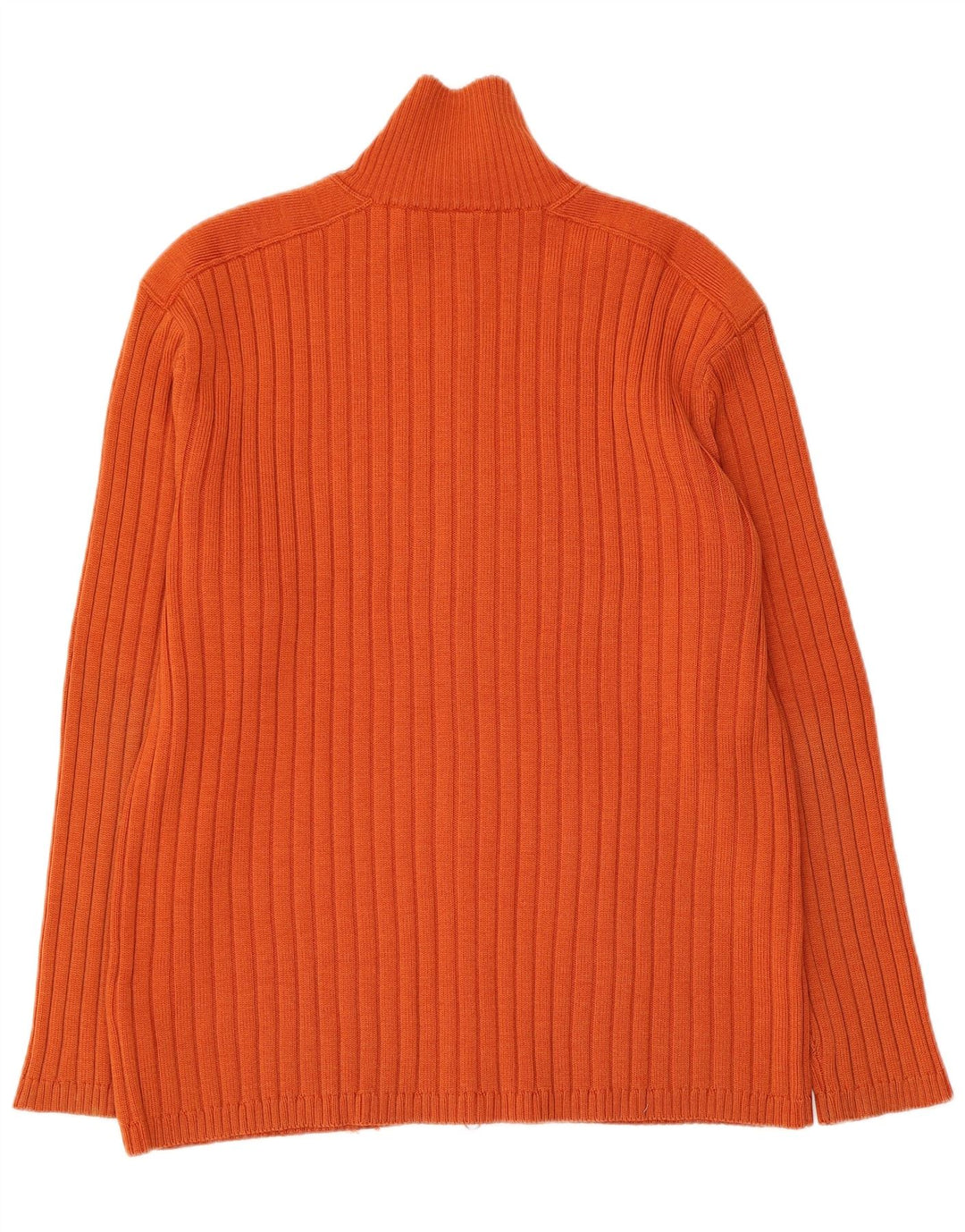 LACOSTE Herre cardigan sweater str. 7 2XL Orange Uld