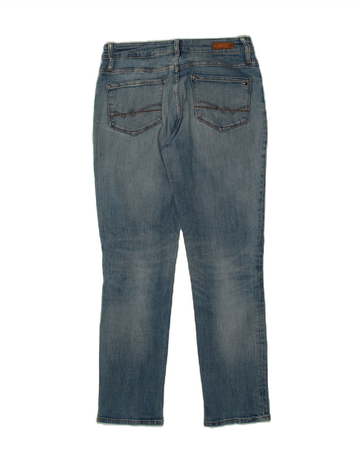 TOMMY HILFIGER Womens Regular Fit Straight Jeans W29 L30  Blue Cotton Vintage Tommy Hilfiger and Second-Hand Tommy Hilfiger from Messina Hembry 