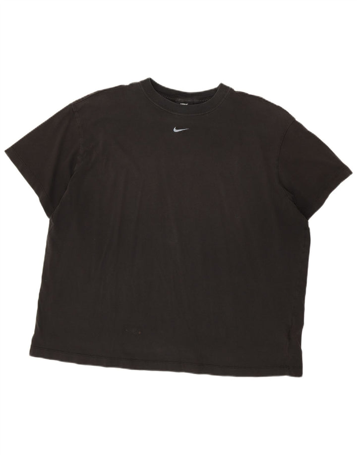 Nike T-shirt top til mænd XL sort bomuld