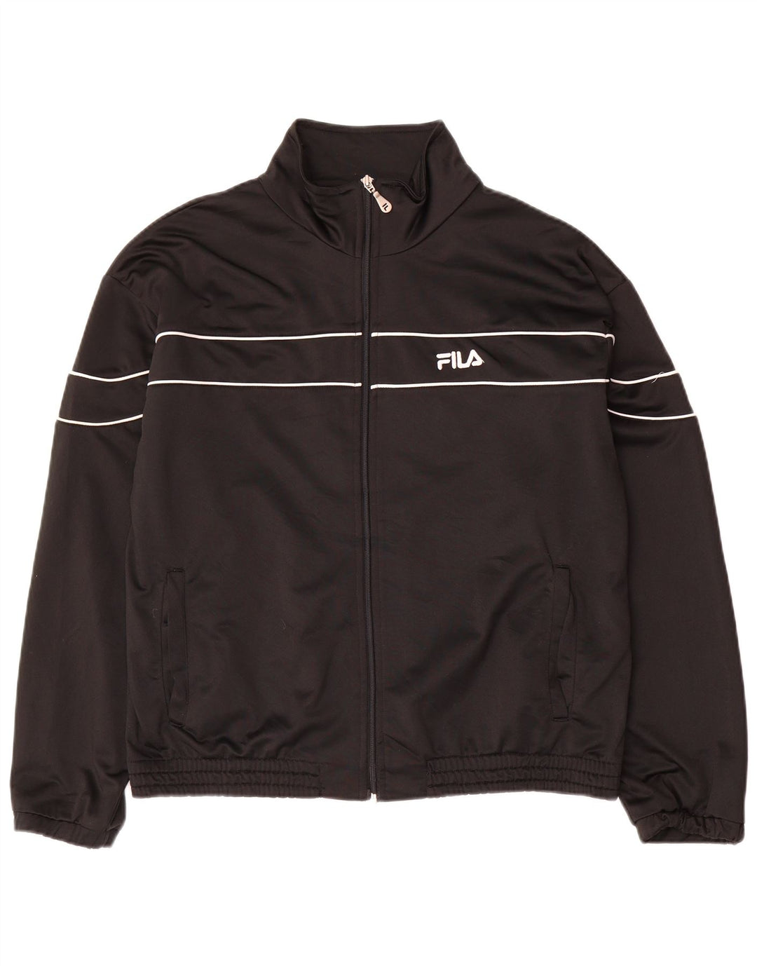Fila Træningsdragt til mænd Topjakke Medium Sort Polyester