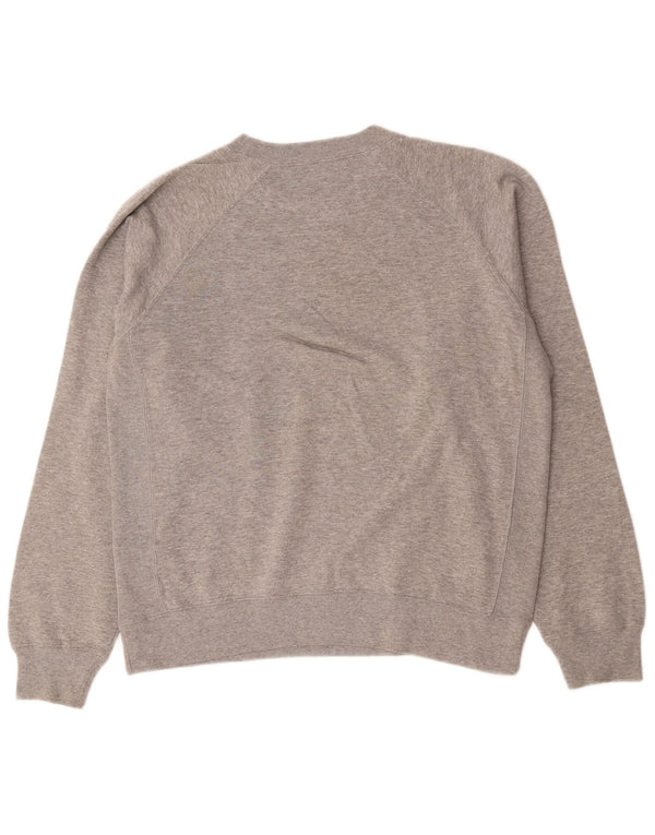 Champion Herre Sweatshirt Jumper Large Grå Bomuld