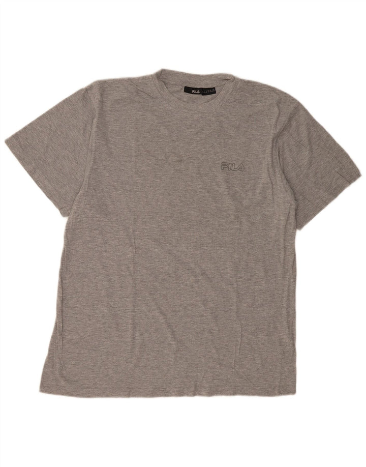 Fila Herre T-Shirt Top XL Grå