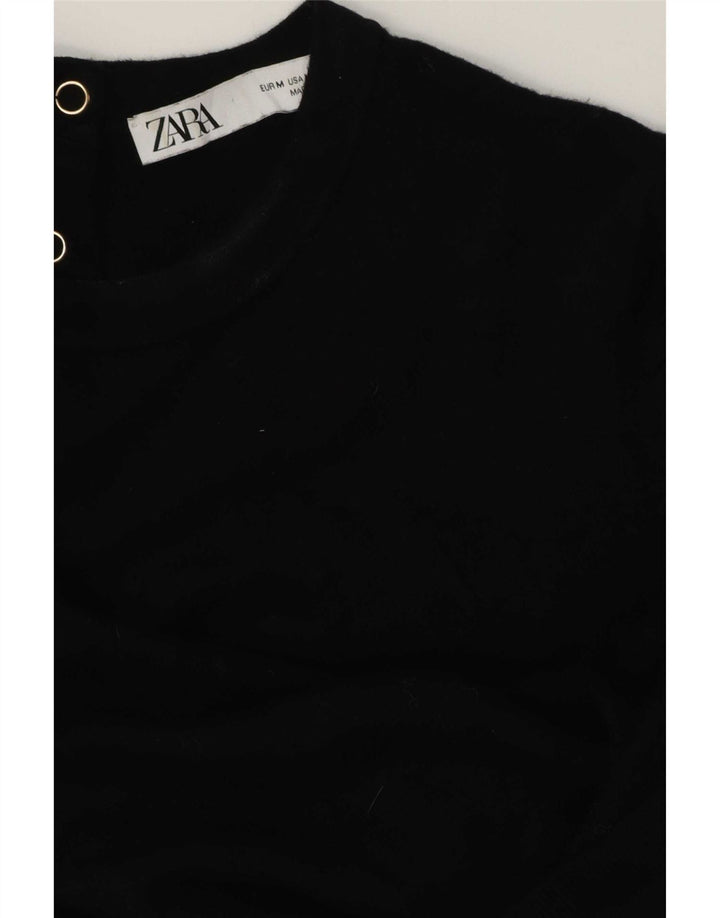 Zara T-Shirt Top UK 14 Medium Sort