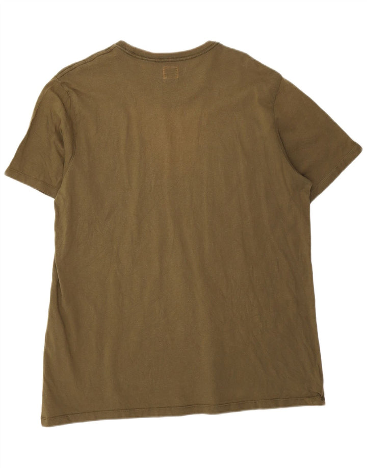 Levi's Herre Standard T-Shirt Top XL Khaki Bomuld