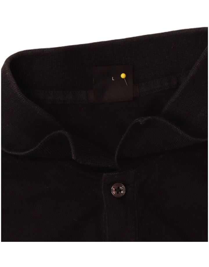 Hugo Boss Herre poloshirt Stor sort bomuld