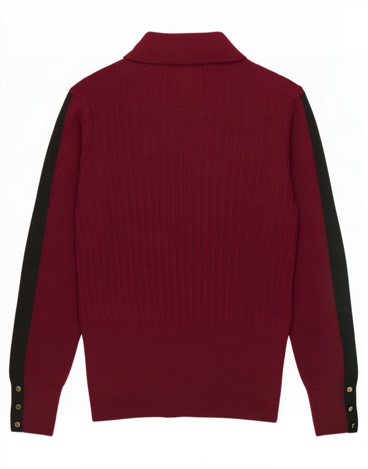 Marks & Spencer Dame Turtle Neck Sweater UK 12 Medium Purple