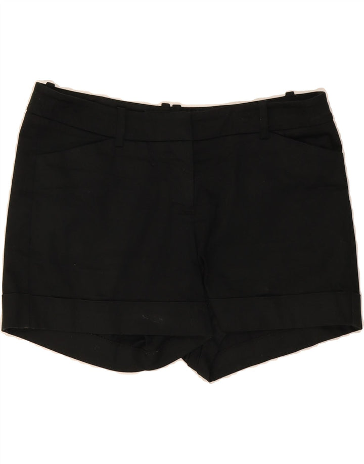 MOSSIMO Womens Casual Shorts US 10 Large W34  Black Cotton Vintage Mossimo and Second-Hand Mossimo from Messina Hembry 