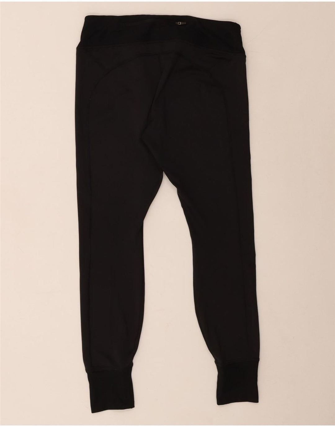 Nike Dame Grafiske Leggings UK 14 Large Sort Polyester