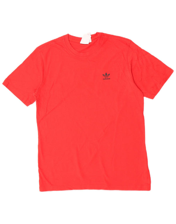 Adidas Mens Graphic T-Shirt Top Medium Red