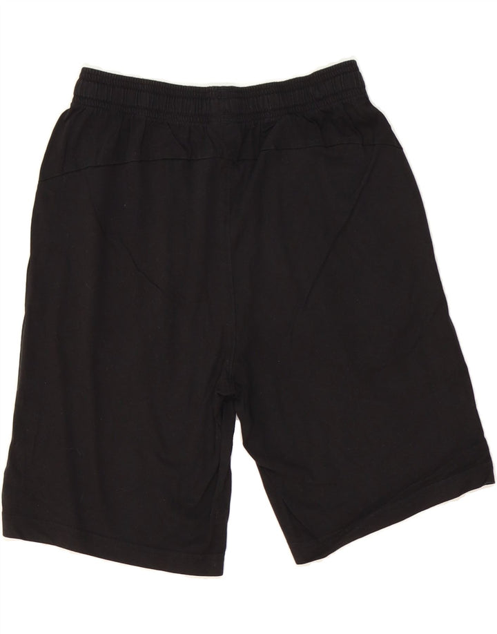 PUMA Mens Graphic Sport Shorts Small Black Cotton Vintage Puma and Second-Hand Puma from Messina Hembry 