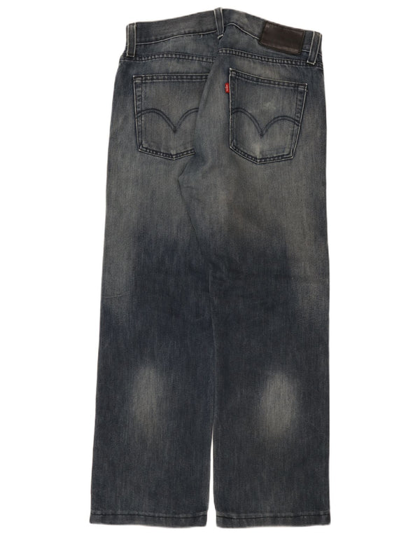 Levi's Herre 514 lige jeans W36 L29 blå bomuld