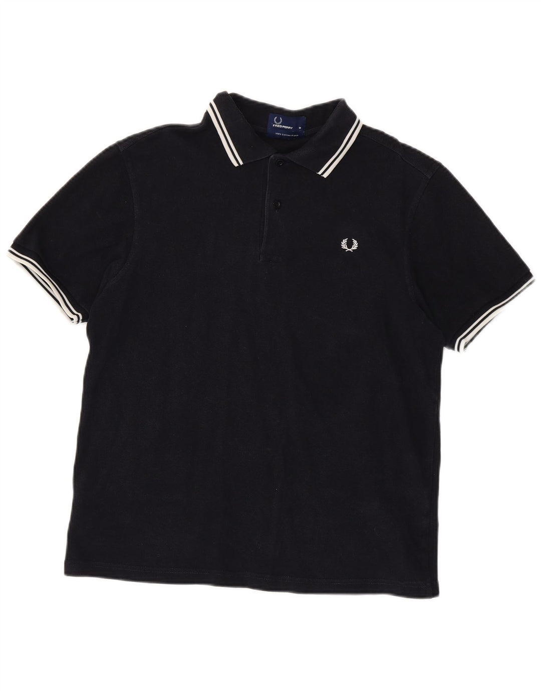 Fred Perry Herre poloshirt Medium marineblå bomuld