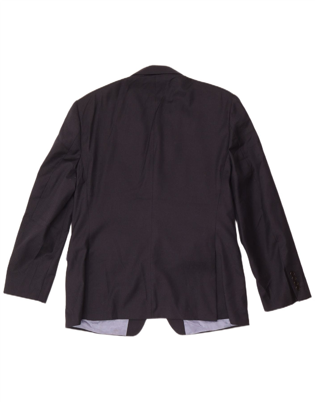 French Connection Herre 2 Button Blazer Jacket UK 44 2XL Navy Blue Wool