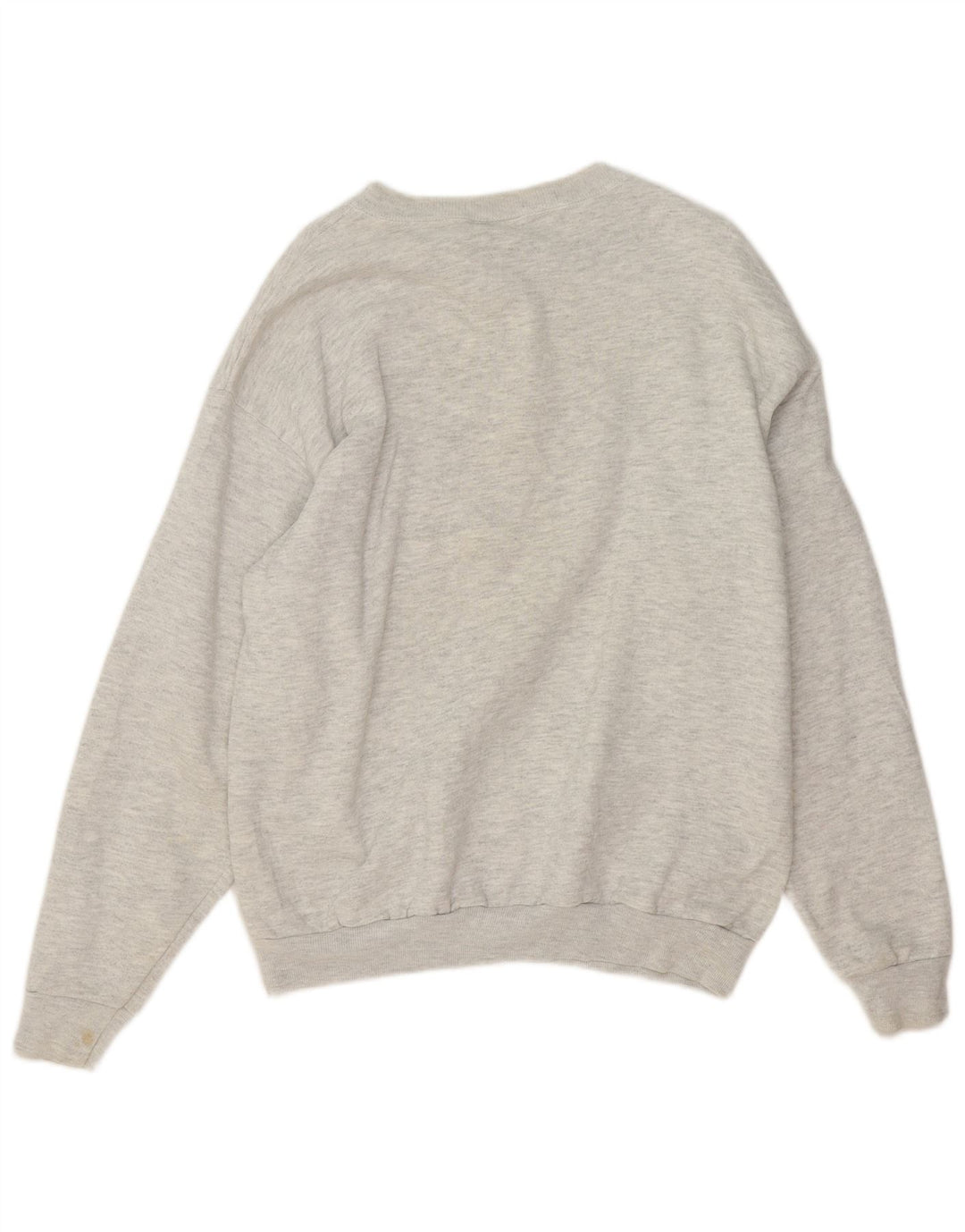 Lee Graphic Sweatshirt Jumper Large Grå Flecked Bomuld