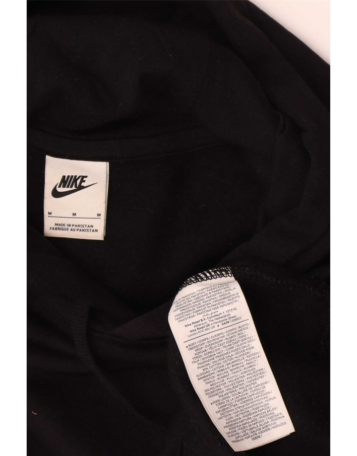 Nike grafisk hættetrøje til mænd mellem sort bomuld