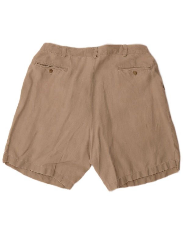 Polo Ralph Lauren Mens Pegged Chino Shorts W38 XL Beige Linen