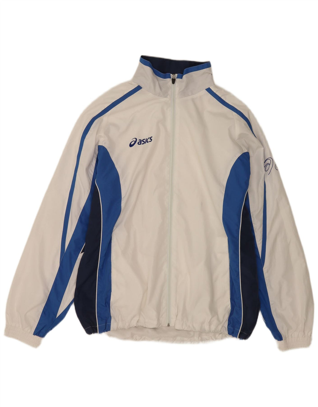 Asics Træningsdragt til mænd Topjakke 2XL Hvid Colourblock Polyester