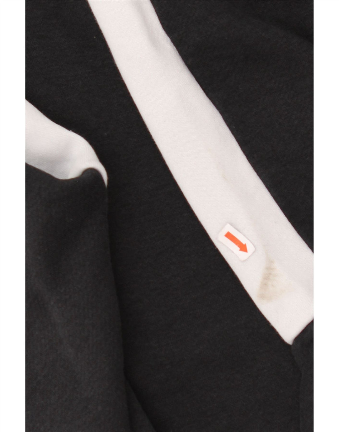 NIKE Hættetrøje med lynlås til mænd Stor sort Colourblock Bomuld