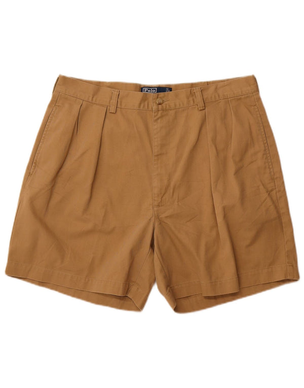 Polo Ralph Lauren Herre Pegged Chino Shorts W36 Stor Beige Bomuld