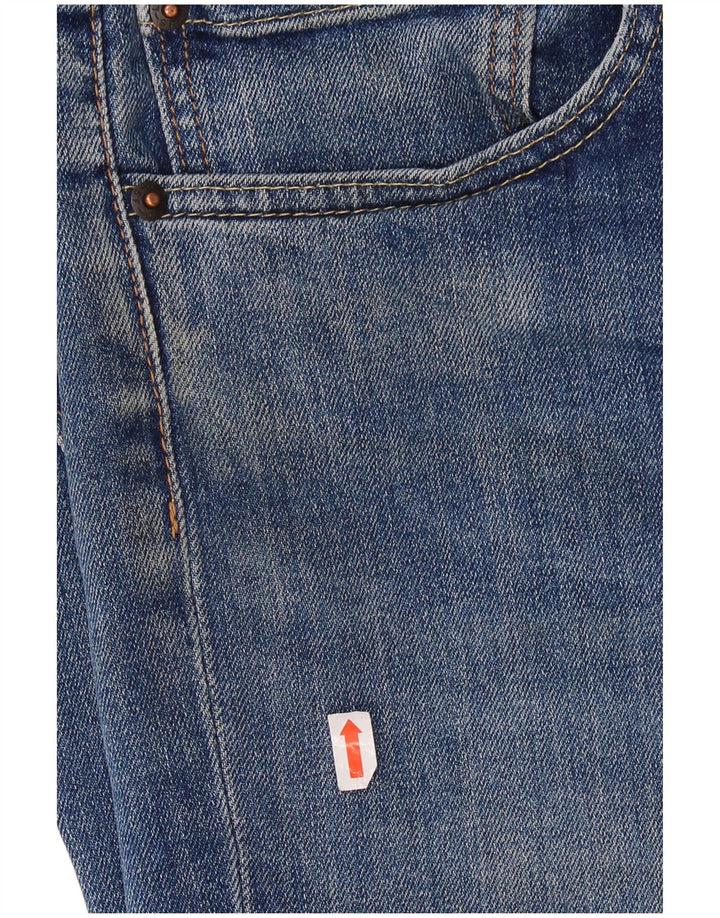 LEVI'S Herre 527 Bootcut Jeans W34 L30 Blå Bomuld