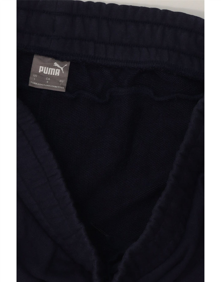 PUMA Grafiske sportsshorts til mænd store marineblå
