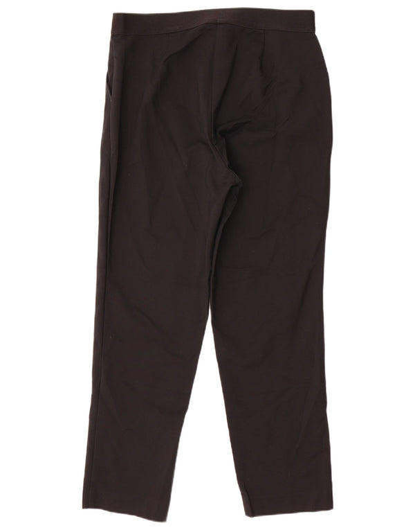 Marks & Spencer koniske Chinobukser til kvinder UK 14 Medium W32 L27 Sort
