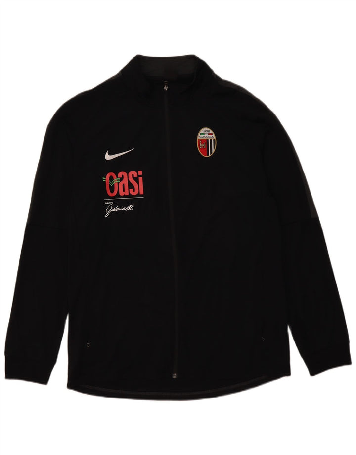 Nike Herre Dri Fit Grafisk træningsdragt Topjakke XL Sort Colourblock