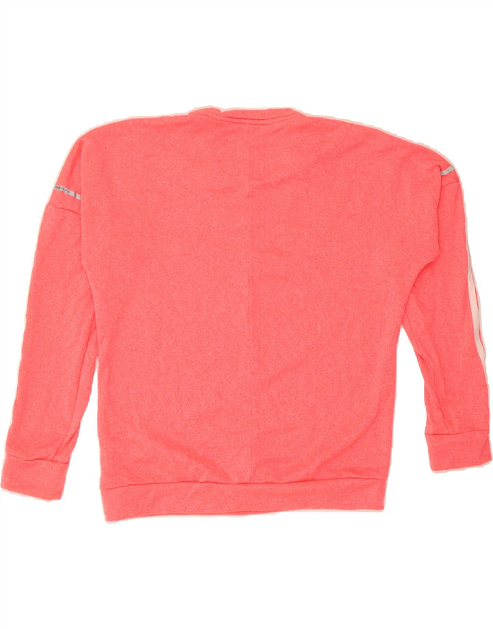 ADIDAS Womens Top Long Sleeve UK 16/18 Large Pink Polyester Vintage Adidas and Second-Hand Adidas from Messina Hembry 