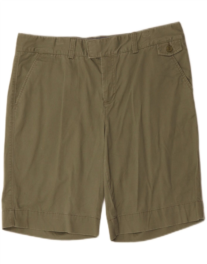 DOCKERS Chino Shorts til kvinder US 14 XL W36 Khaki Bomuld