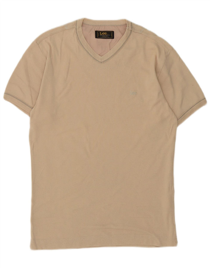 Lee Herre T-Shirt Top XL Beige