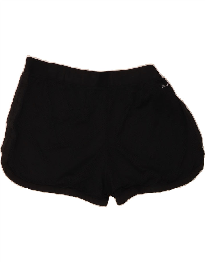 NIKE Womens Dri Fit Sport Shorts UK 16 Large Black Polyester Vintage Nike and Second-Hand Nike from Messina Hembry 