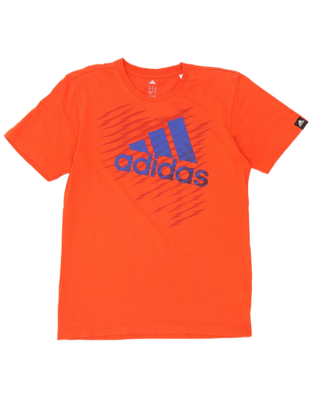 Adidas Herre Climalite grafisk T-shirt top lille orange bomuld
