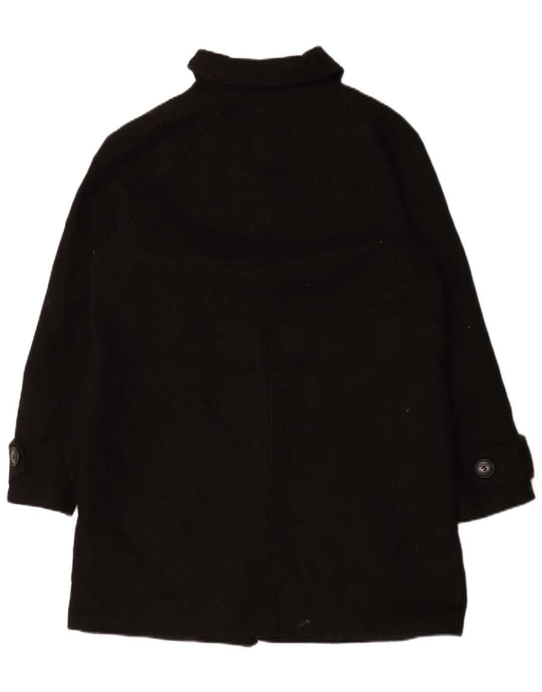 Marks & Spencer Dameoverfrakke UK 14 Stor sort polyester