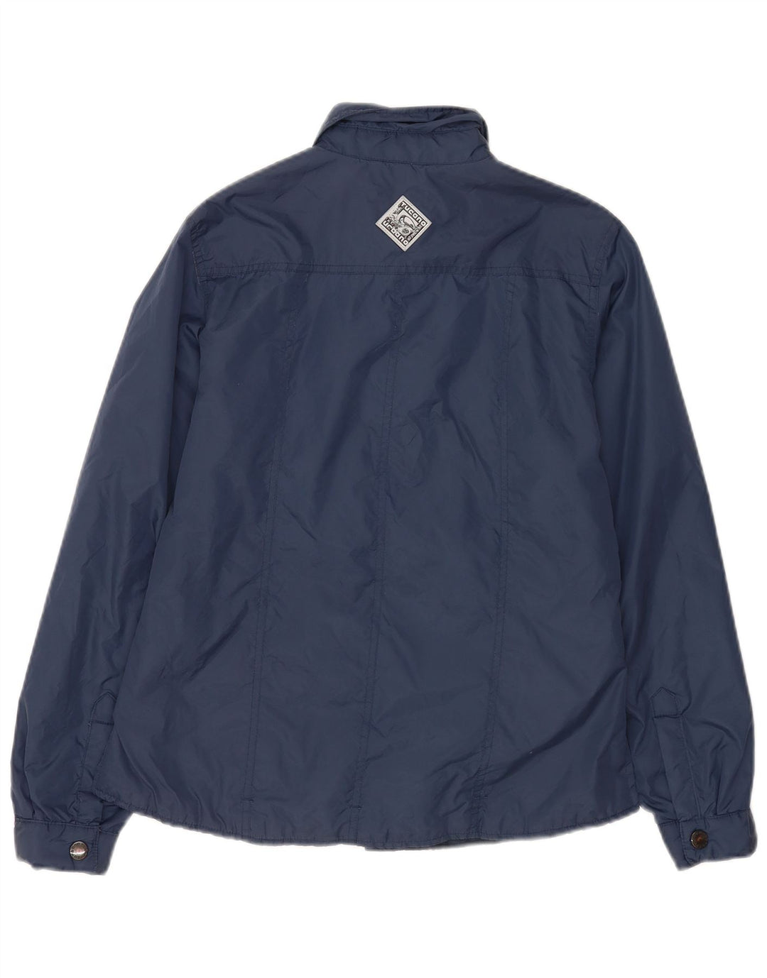 Tucano Urbano Dame Windbreaker Jacket UK 14 Medium Navy Blue Nylon