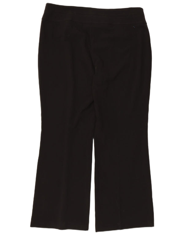 Marks & Spencer Dame Bootcut Casual Bukser UK 18 XL W40 L30 Sort