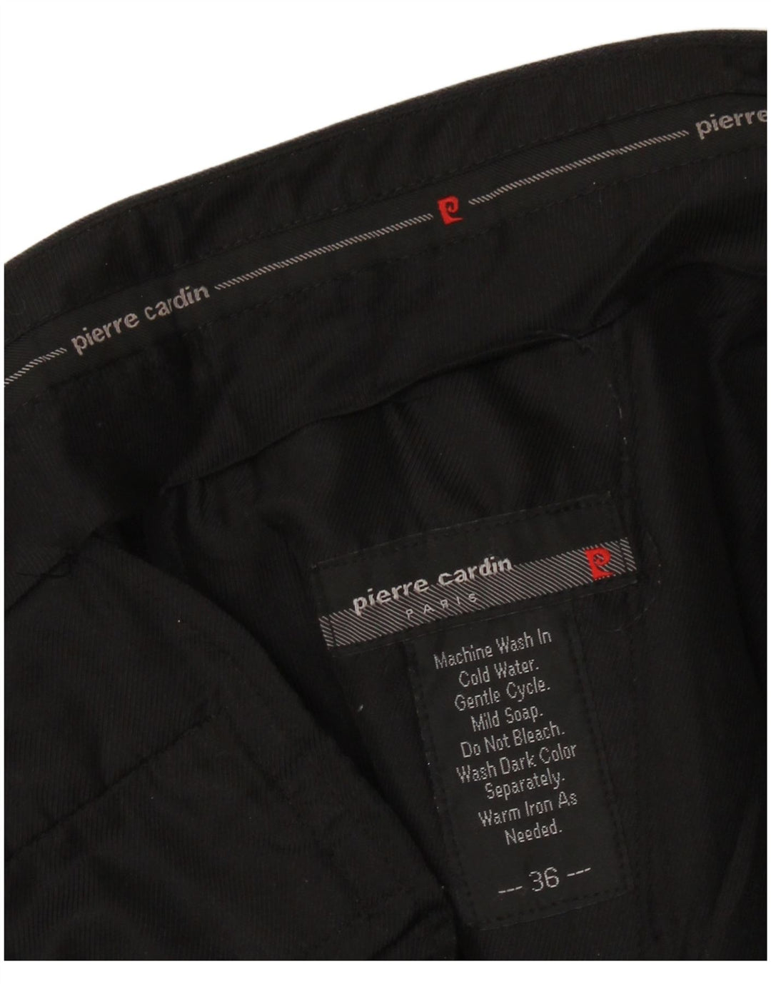 PIERRE CARDIN Herre Pegged Chino Bukser W36 L26 Grå