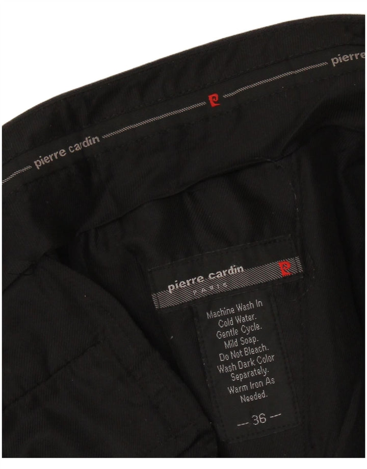 PIERRE CARDIN Herre Pegged Chino Bukser W36 L26 Grå