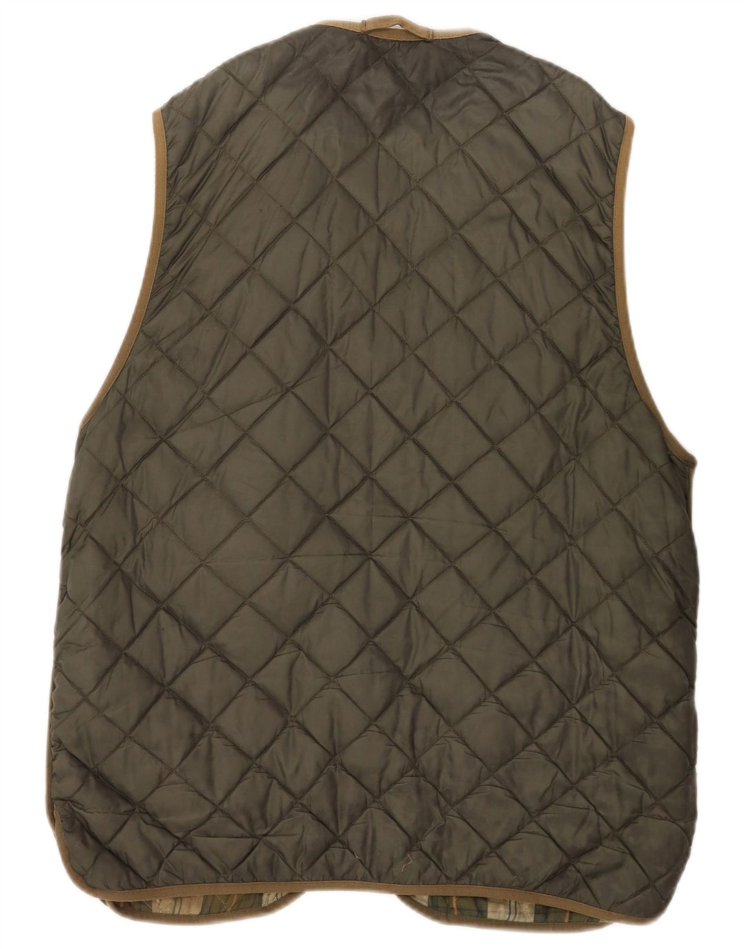 Barbour Herre Quiltet Gilet UK 44 Large Khaki