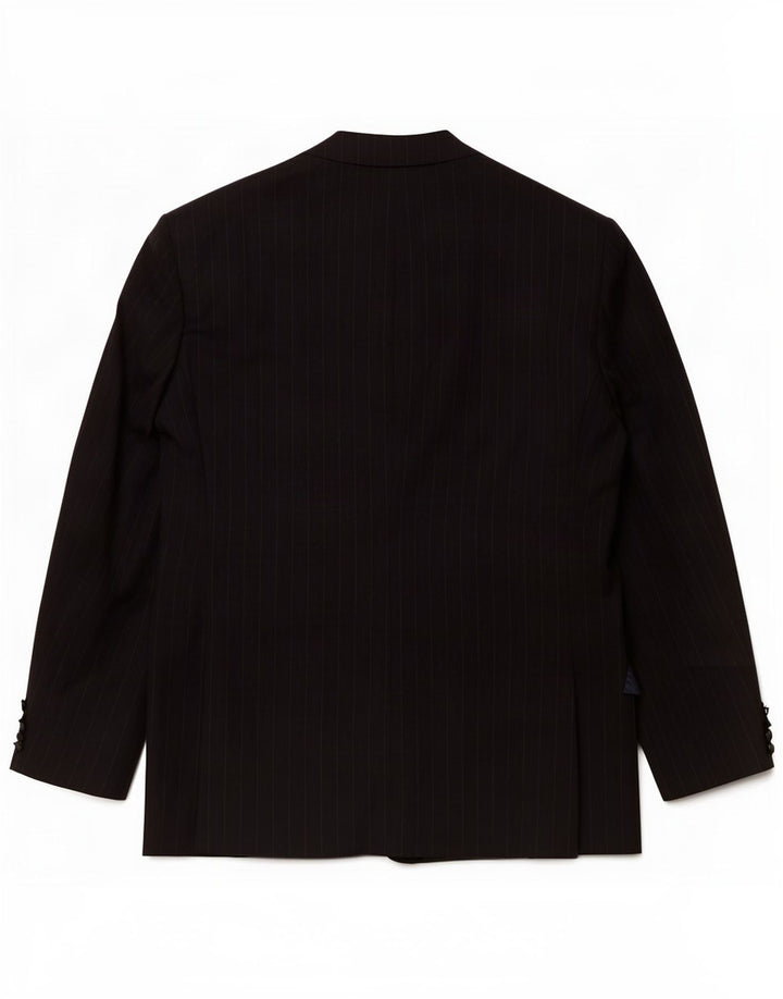 Marks & Spencer Herre 2-knaps blazerjakke UK 48 2XL marineblå stribet