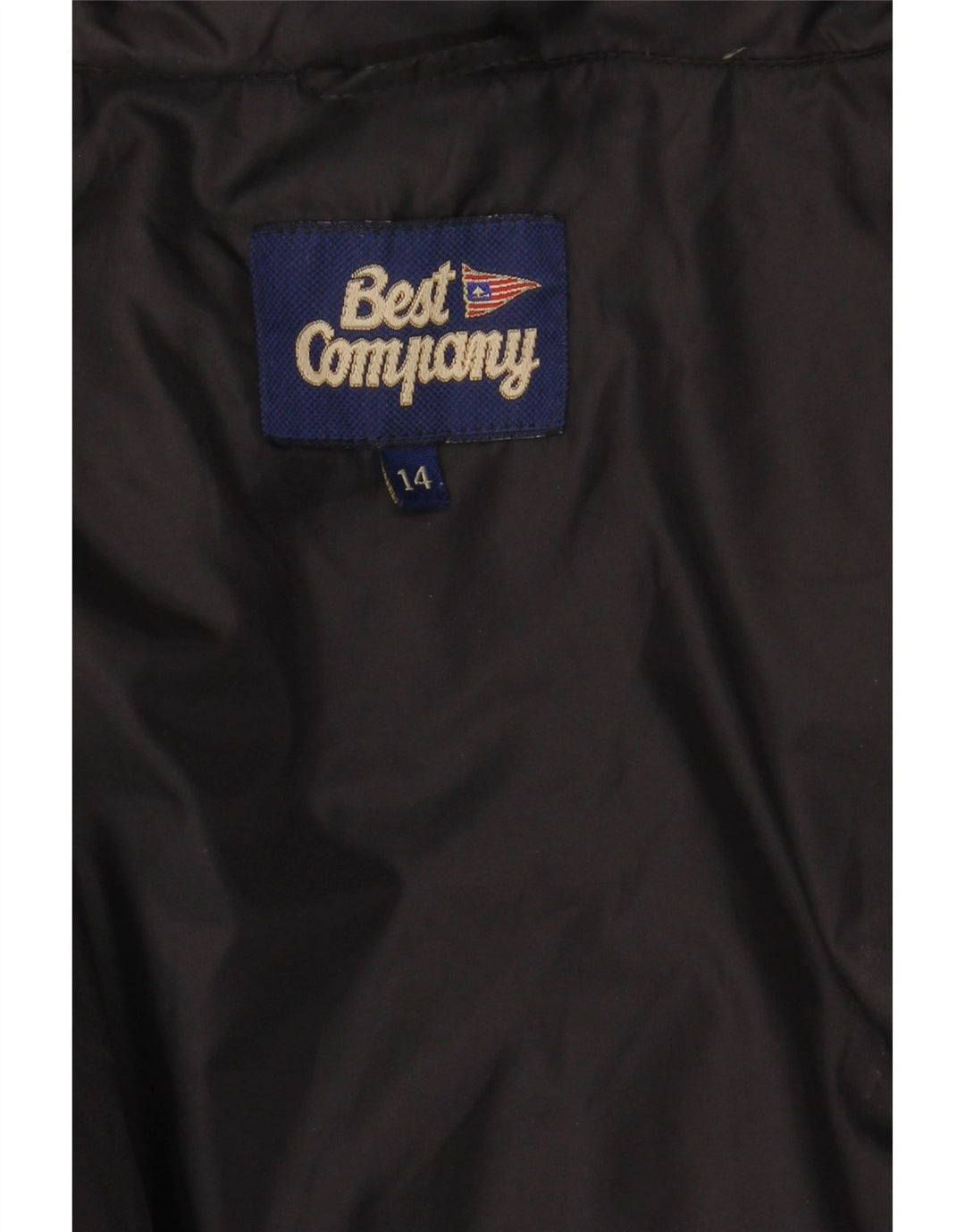 BEDSTE FIRMA Dame Oversized Polstret Gilet UK 14 Large Black