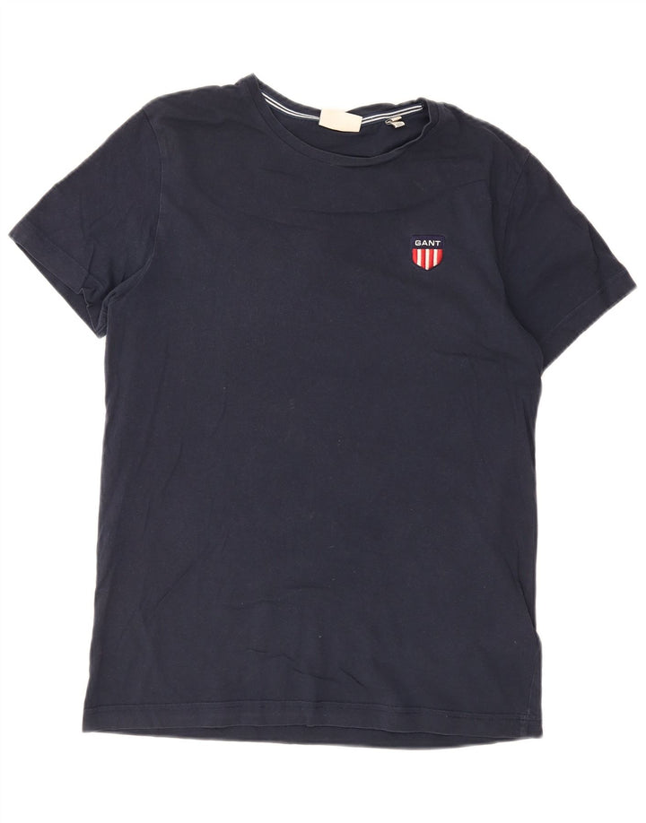 GANT Herre T-shirt Top Medium Marineblå Bomuld