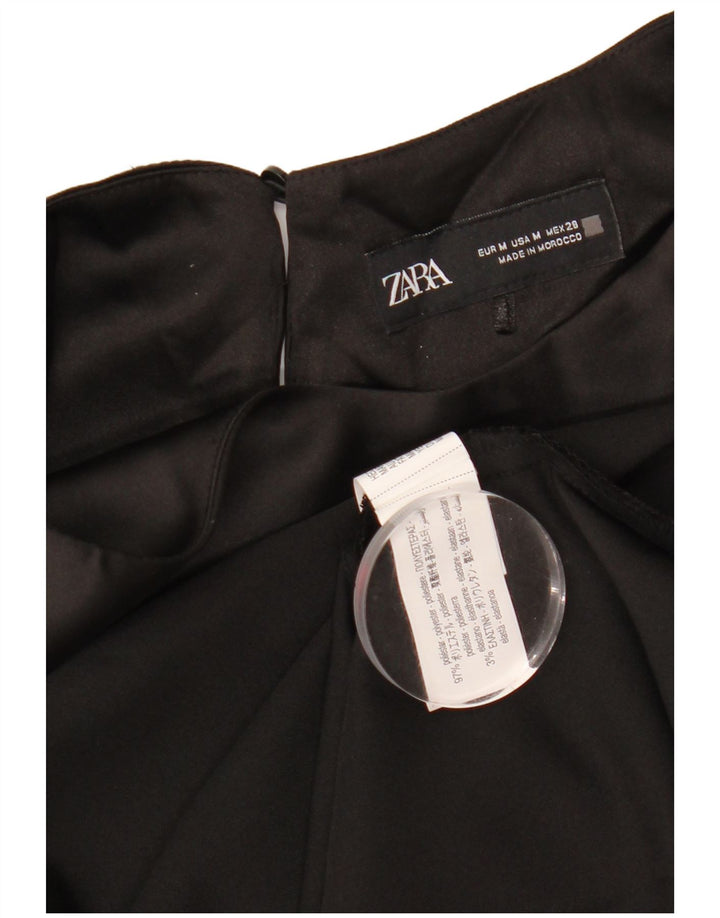 Zara Dame Maxi Dress UK 12 Medium Sort Polyester